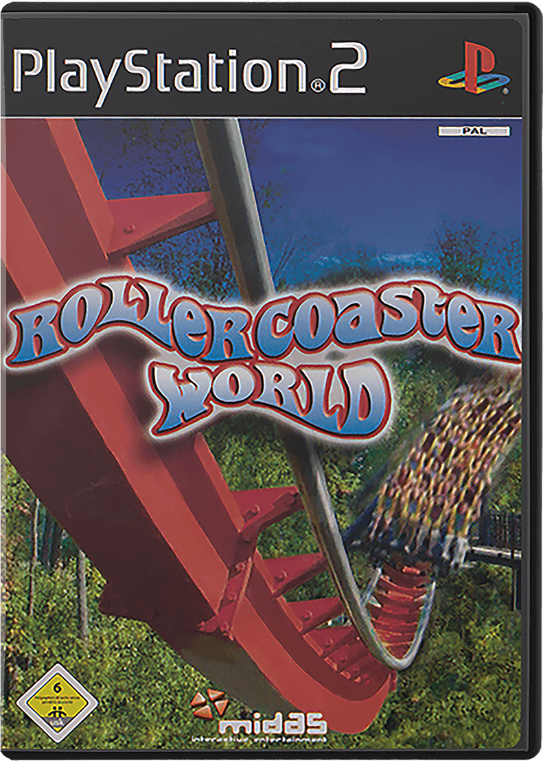 Roller Coaster World box art for Playstation 2